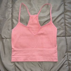 Forever 21 pink seamless tank